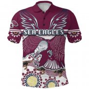 Maglia Polo Manly Warringah Sea Eagles Rugby 2021 Indigeno