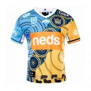 Maglia Gold Coast Titans Rugby 2021 Indigeno