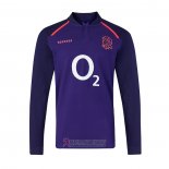 Maglia Inghilterra Manga Larga Rugby Away Classic