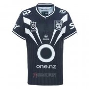 Maglia Nuova Zelanda Warriors Rugby 2025 Allenamento Nero