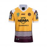 Maglia Brisbane Broncos Rugby 2018-2019 Commemorativo