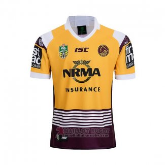 Maglia Brisbane Broncos Rugby 2018-2019 Commemorativo