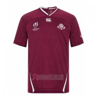 Maglia Georgia Rugby RWC 2019 Marron