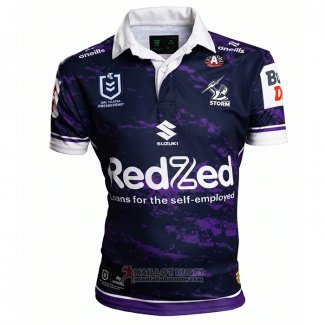 Maglia Melbourne Storm Rugby 2026 Anzac