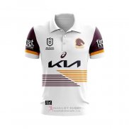 Maglia Polo Brisbane Broncos Rugby 2024 Away