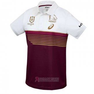 Maglia Polo Brisbane Broncos Rugby 2025 Home