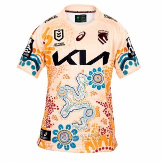 Maglia Brisbane Broncos Rugby 2026 Indigeno