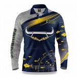 Maglia NRL North Queensland Cowboys Rugby 2022 Fish Finder