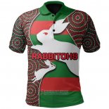 Maglia Polo South Sydney Rabbitohs Rugby 2021 Indigeno