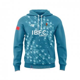 Felpe Con Cappuccio Samoa Rugby Blu