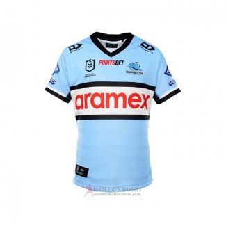 Maglia Cronulla Sutherland Sharks Rugby 2022 Home