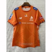 Maglia Fiji Drua Rugby 2026 Allenamento Arancione