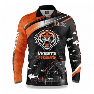 Maglia NRL Wests Tigers Rugby 2022 Fish Finder