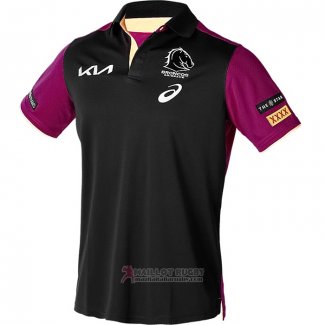Maglia Polo Brisbane Broncos Rugby 2024