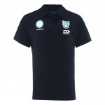 Maglia Polo Nuova Zelanda Warriors Rugby 2025 Nero