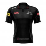 Maglia Polo Penrith Panthers Rugby 2021 Nero