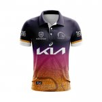 Maglia Polo Brisbane Broncos Rugby 2024 Indigeno