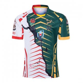 Maglia Sud Africa Inghilterra Rugby RWC 2019 Campione