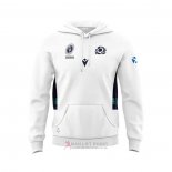 Felpe Con Cappuccio Scozia Rugby 2023 Bianco