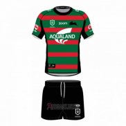 Maglia Bambini Kit South Sydney Rabbitohs Rugby 2021 Home