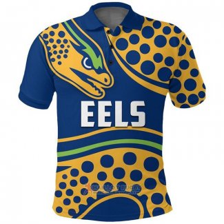 Maglia Polo Parramatta Eels Rugby 2021 Indigeno