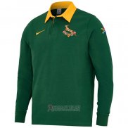Maglia Sud Africa Manica Lunga Rugby 2025-2026 Allenamento