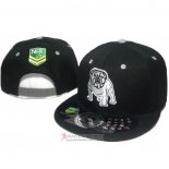 NRL Snapback Cappelli Canterbury Bankstown Bulldogs Nero