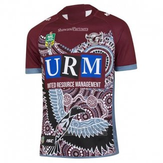 Maglia Manly Warringah Sea Eagles Rugby 2018 Indigeno