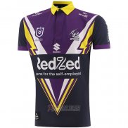 Maglia Polo Melbourne Storm Rugby 2025 Away