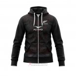 Felpe Con Cappuccio All Black Rugby Nero