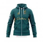 Felpe Con Cappuccio Australia Rugby Verde