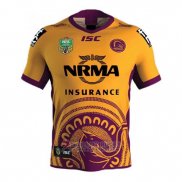 Maglia Brisbane Broncos Rugby 2018-2019 Conmemorative