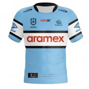 Maglia Cronulla Sutherland Sharks Rugby 2024 Home