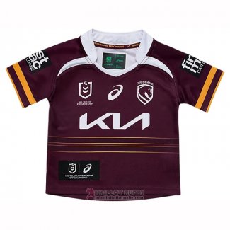 Maglia Bambini Brisbane Broncos Rugby 2026 Home