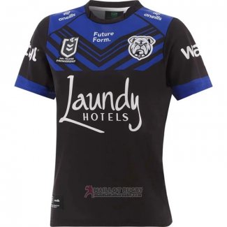 Maglia Canterbury Bankstown Bulldogs Rugby 2026 Away Nero