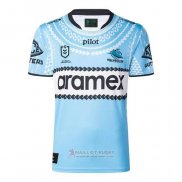 Maglia Cronulla Sutherland Sharks Rugby 2025 Conmemorativa