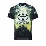 Maglia North Queensland Cowboys Rugby 2024 Commemorativo