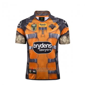 Maglia Wests Tigers Rocket Raccoon Marvel 2017