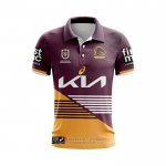 Maglia Polo Brisbane Broncos Rugby 2024 Home