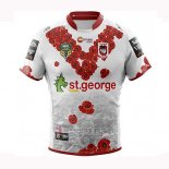 Maglia St George Illawarra Dragons Rugby 2018-2019 Conmemorative