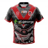 WH Maglia St George Illawarra Dragons Rugby 2019 Indigeno