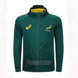 Australia Rugby 2019-2020 Giacca con Cappuccio