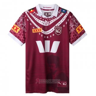 Maglia Bambini Queensland Maroons Rugby 2025 Indigeno