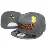 NRL Snapback Cappelli Brisbane Broncos Grigio